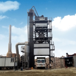 LB1000 80TPH Asphalt Batch Mix Plant